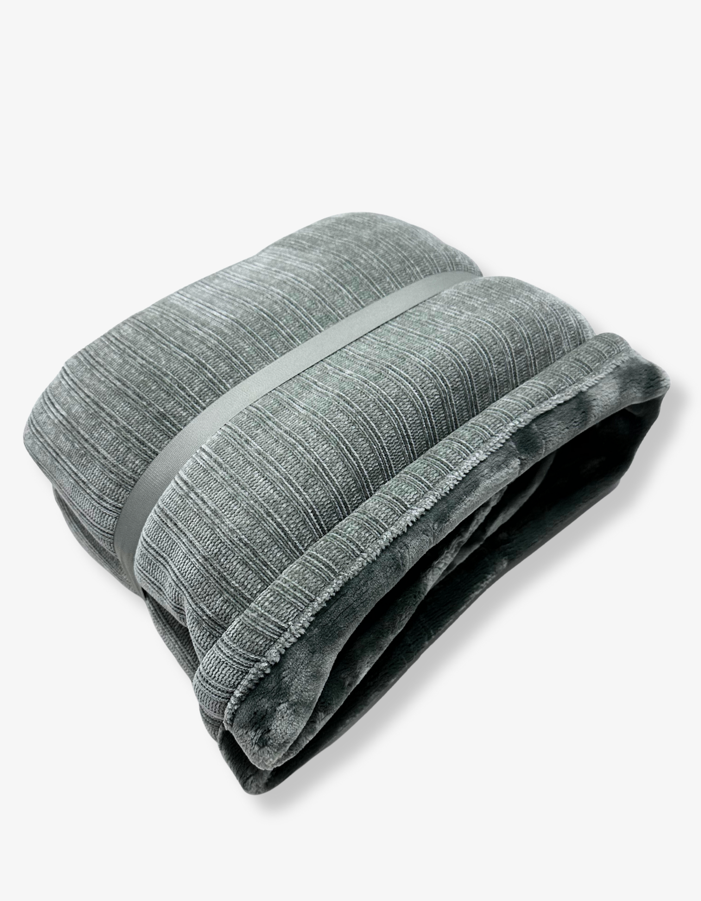 Chenille Knit Blanket - Sage Green