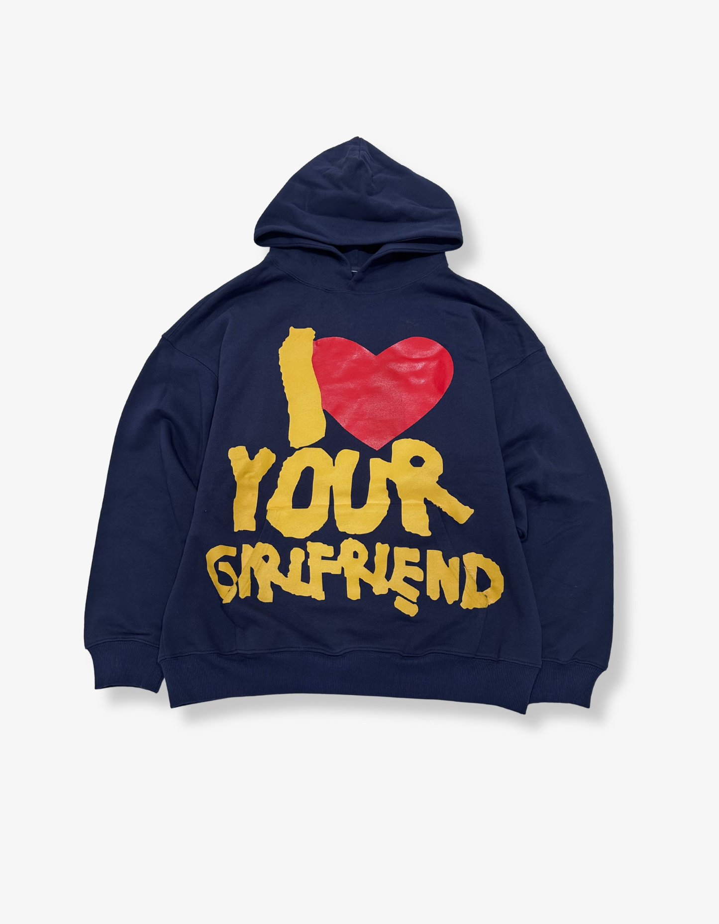 I love your girlfriend (Navy Hoodie)