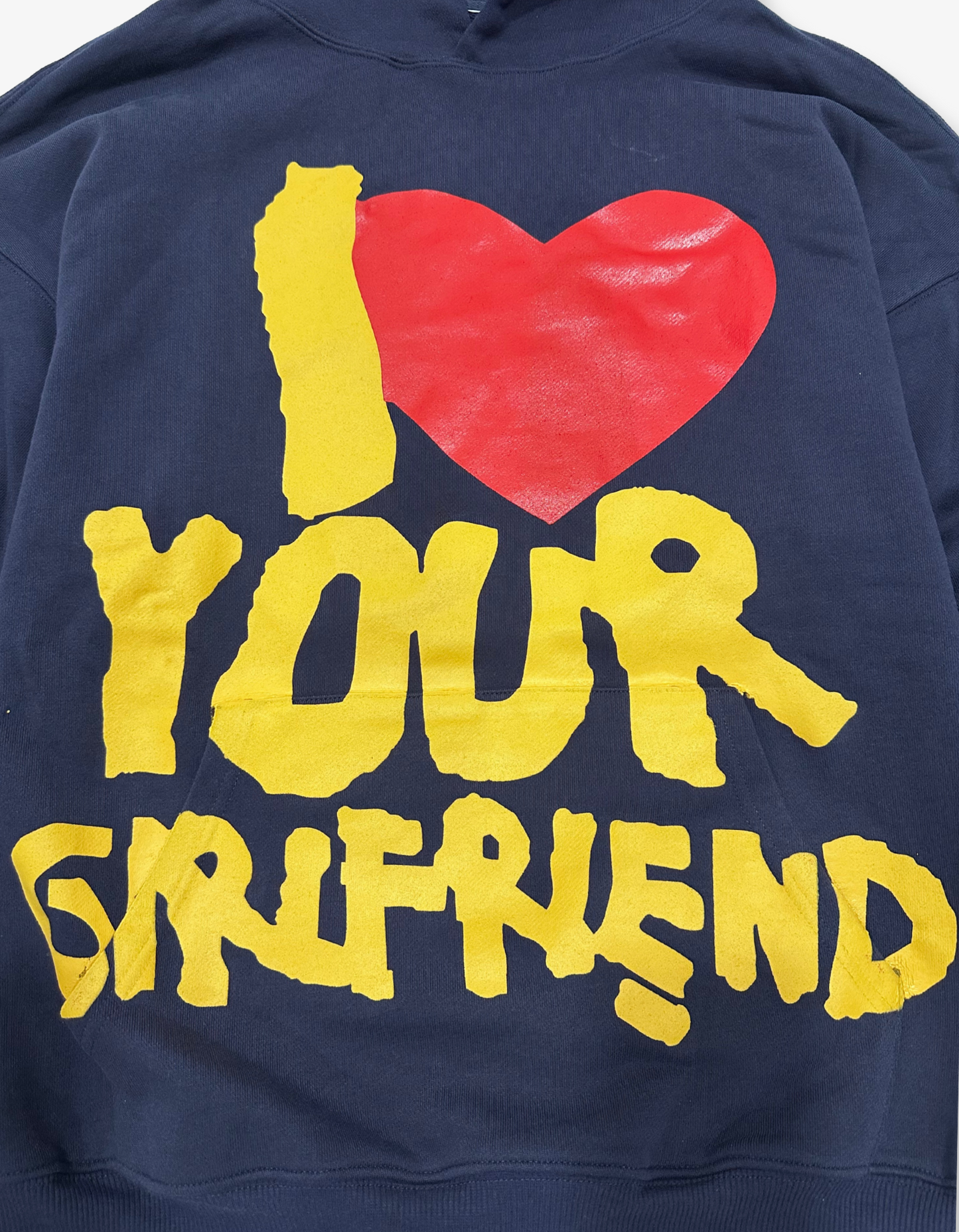 I love your girlfriend (Navy Hoodie)